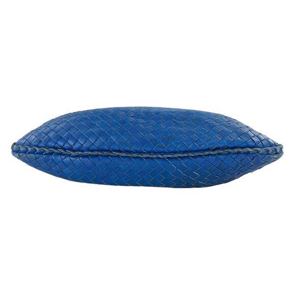 Bottega Veneta Blue Intrecciato Leather Hobo Bag - Picture 7 of 15